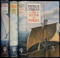 Three first editions from the Jack Aubrey series