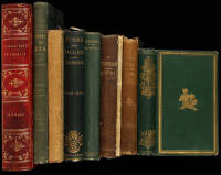 Collection of nine volumes of 19th Century poetry