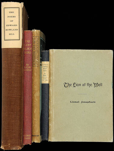 Five volumes of 20th Century poetry