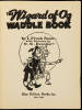 The Wizard of Oz Waddle Book - 6