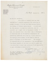 Letter from future Supreme Court Chief Justice