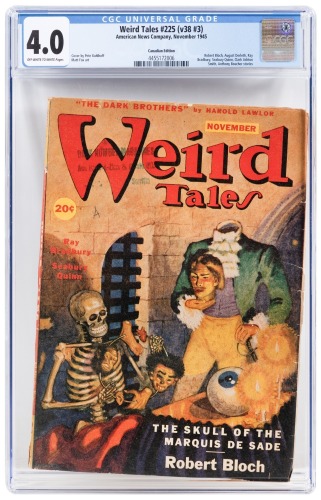 WEIRD TALES No. 225 (Vol. 38, No. 3) Nov 1945