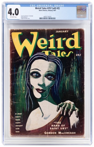WEIRD TALES No. 257 (Vol. 43, No. 2) Jan 1951