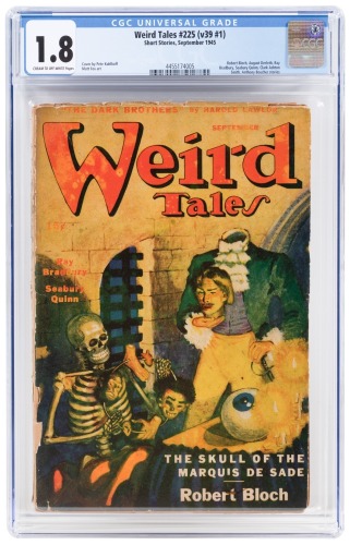 WEIRD TALES No. 225 (Vol. 39, No. 1) Sep 1945