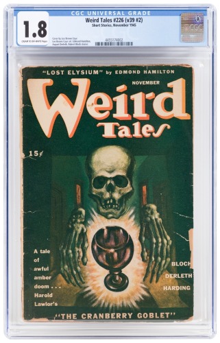 WEIRD TALES No. 226 (Vol. 39, No. 2) Nov 1945