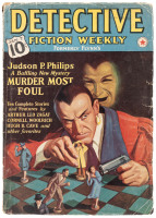 DETECTIVE FICTION WEEKLY (Vol. 125, No. 2) Jan 1939