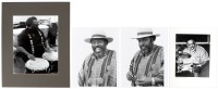 Four photographs of Eddie Moore