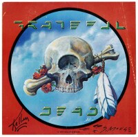Grateful Dead Cyclops Skull sticker