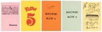 Five journals featuring the work of Charles Bukowski