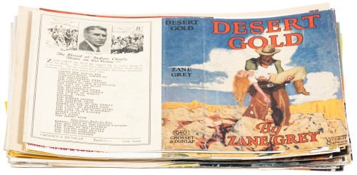 Collection of Western dust jackets
