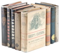 Eight volumes of Crime and Detective novels