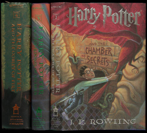 Harry Potter and the Chamber of Secrets; The Prisoner of Azkaban; The Goblet of Fire - books 2-4