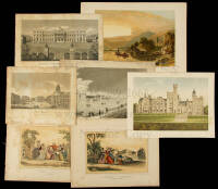 Collection of engraved views