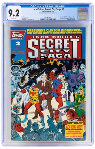 JACK KIRBY'S SECRET CITY SAGA No. 2 * Steve Ditko Collection