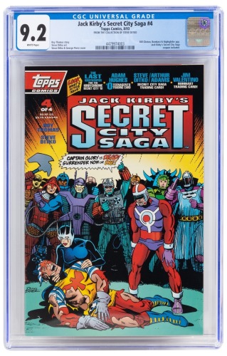 JACK KIRBY'S SECRET CITY SAGA No. 4 * Steve Ditko Collection