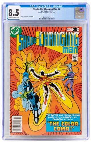 SHADE, The CHANGING MAN No. 7 * Steve Ditko Collection