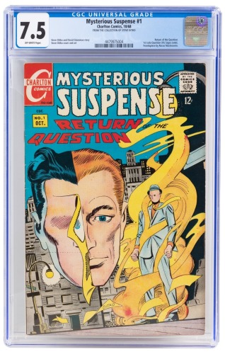 MYSTERIOUS SUSPENSE No. 1 * Steve Ditko Collection