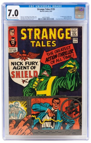 STRANGE TALES No. 135 * 1st App: Nick Fury, Agent of S.H.I.E.L.D.