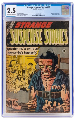 STRANGE SUSPENSE STORIES No. 19