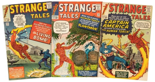 STRANGE TALES Nos. 112, 113 and 114