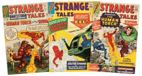STRANGE TALES Nos. 116, 117 and 118