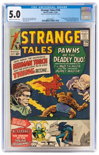 STRANGE TALES No. 126 * Steve Ditko Collection