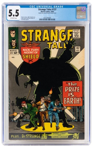 STRANGE TALES No. 137 * Steve Ditko Collection