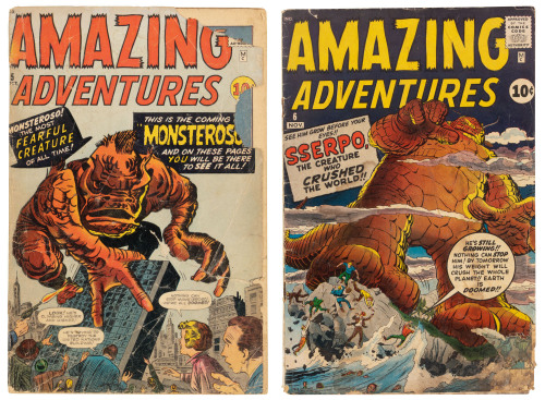 AMAZING ADVENTURES Nos. 5 and 6 * Lot of Two Comics