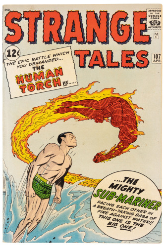 STRANGE TALES No. 107