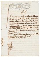 Document relating to the arrival in Cuba of a group of emancipated slaves and what to do with them