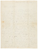 Letter from Massachusetts Infantry Private battling Confederate troops in Louisiana