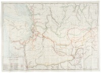 Railroad Commission Map of Washington, 1910