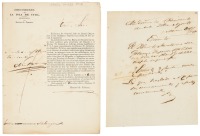 Edict regarding how to manage the use of slaves for state service in Cuba
