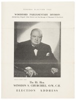 The Rt. Hon. Winston S. Churchill, O.M., C.H. Election Address