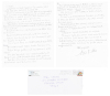 Steve Ditko Handwritten Letter to Publisher Mel Smith, August 27, 2017 * Ditko Rips Trump a New One