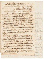 Manuscript statements or letters about prostitution dens in Matamzas
