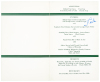 Three signed menus from the Peanut Special - 3