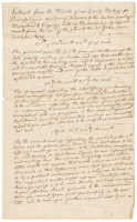 Manuscript extract of minutes of the annual meeting of Friends held at Philadelphia, Pennsylvania, 1793