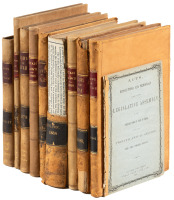 Ten volume of Acts and Resolutions passed by the Legislative Assembly of the Territory of Utah at several sessions of the Assembly