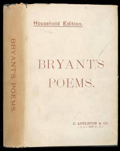 Poetical Works of...Household Edition in dust jacket