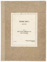 Distance Table 6: Book of Maps (cover title)