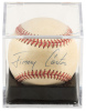 Baseball signed by Jimmy Carter