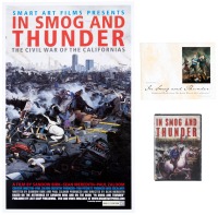 In Smog and Thunder - book, film poster, dvd