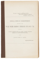 Correspondence Relative to the War with Modoc Indians in 1872-73