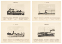 Catalog for dredging ships [Bagger] from Schichau-Werke