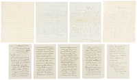 Group of six letters written to "Aunt May" and her daughter Franc by her niece, Margarette