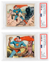 1940 SUPERMAN GUM INC CARD Nos. 3, 4 * Lot of 2 Cards