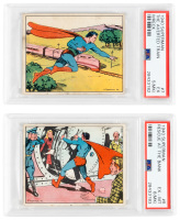1940 SUPERMAN GUM INC CARD Nos. 7, 8 * Lot of 2 Cards