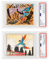 1940 SUPERMAN GUM INC CARD Nos. 13, 14 * Lot of 2 Cards