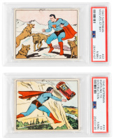 1940 SUPERMAN GUM INC CARD Nos. 22, 23 * Lot of 2 Cards